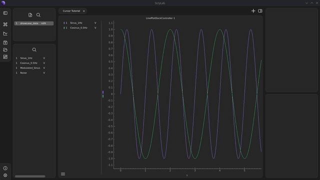 Example: XY-Signal with Cursor
